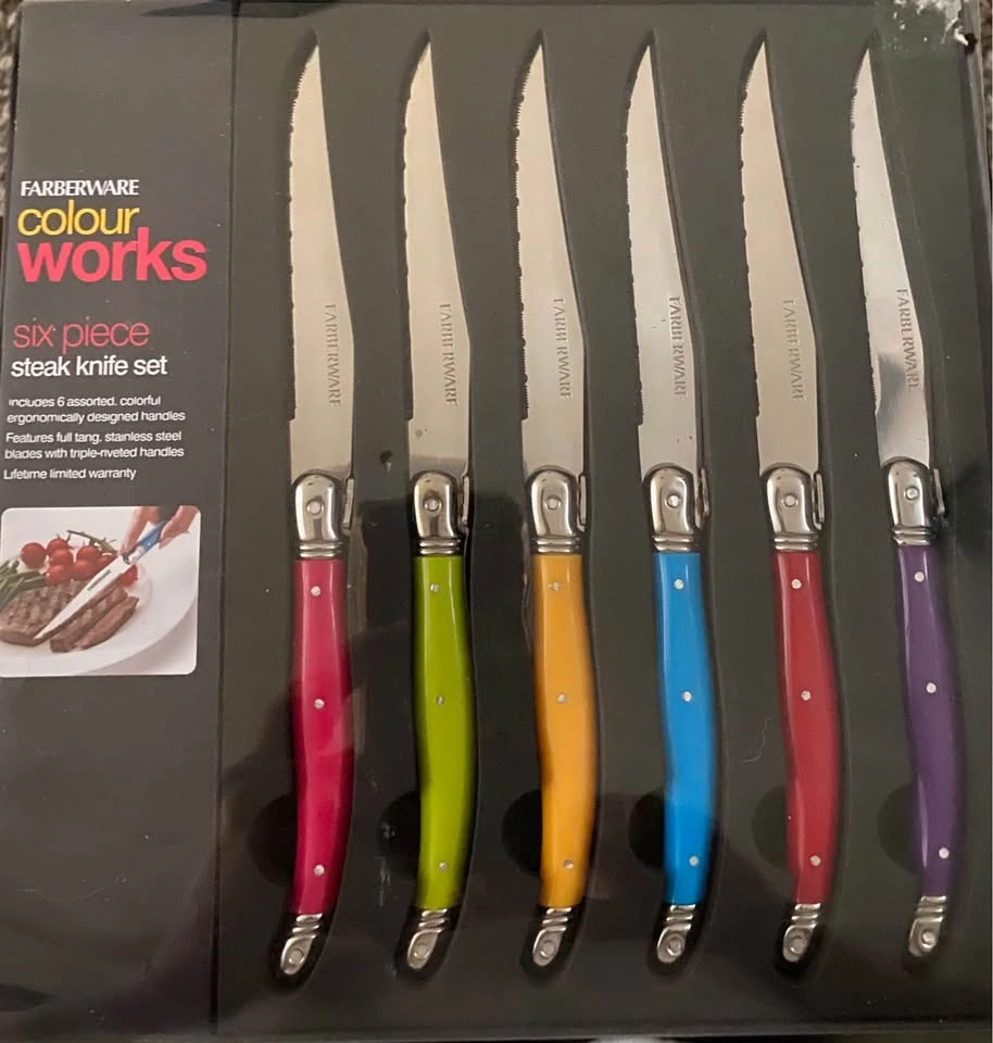 Farberware Colour Works 6-Piece Steak Knife Set - photo 3