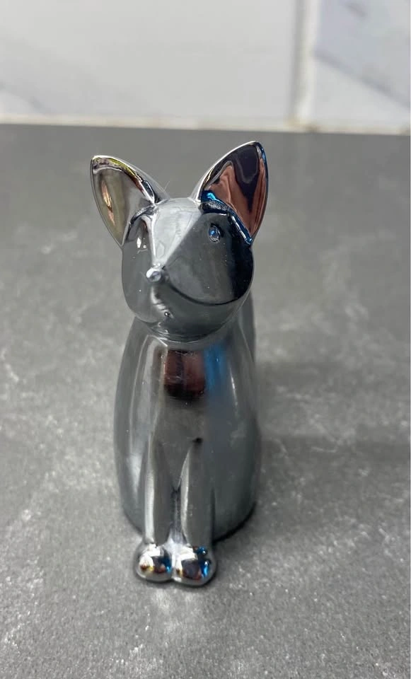 Chrome Mini Fox Figurine - photo 2