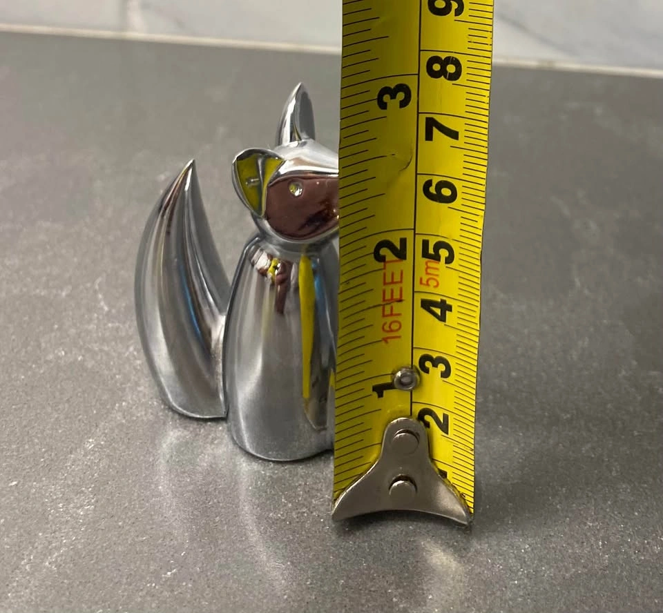 Chrome Mini Fox Figurine - photo 4