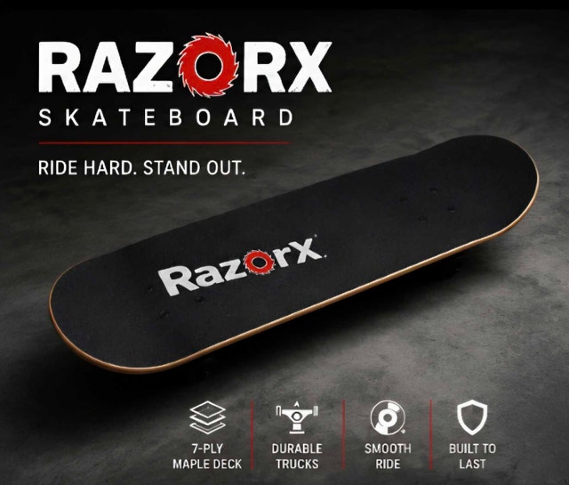 RazorX Skateboard
