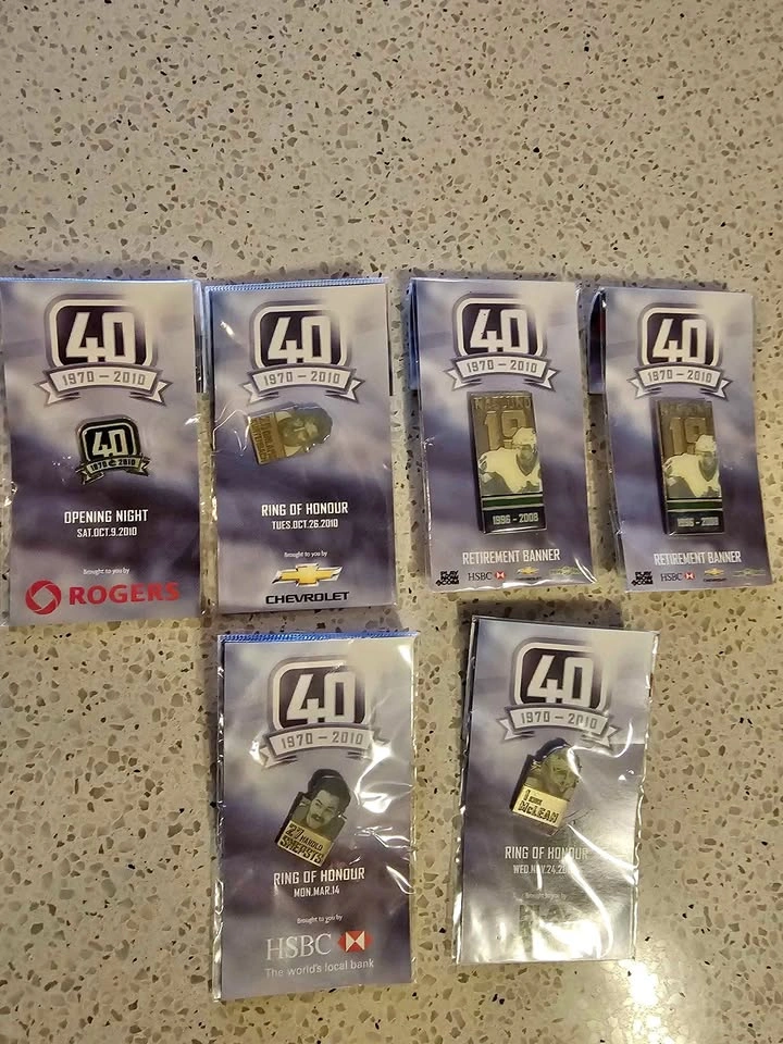 Canucks collectors pins
