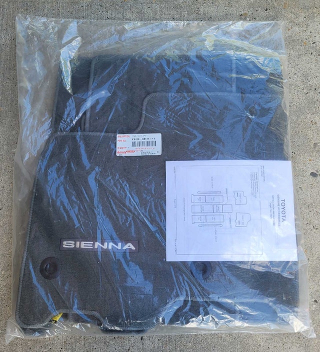 Toyota Sienna Carpet/Rubber Floor Mats - photo 2