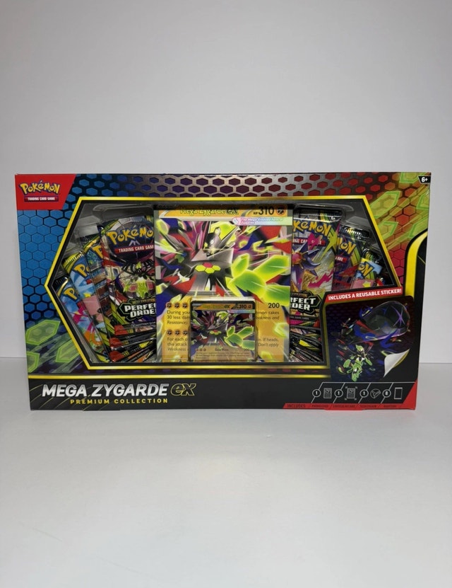 Pokemon Mega Zygarde EX Premium Collection Box
