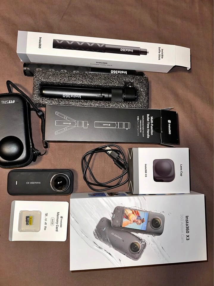 Insta 360 X3 creator bundle