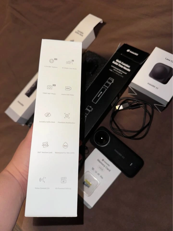 Insta 360 X3 creator bundle - photo 2