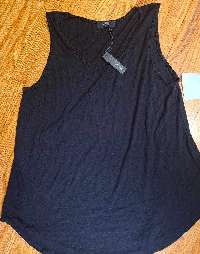 Studio Black Tank Top