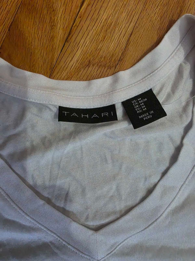 Tahari Long Sleeve V-Neck Shirt - photo 2