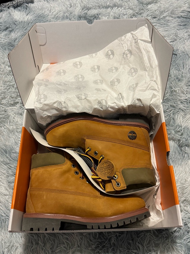 New Timberland Wheat Full Grain Size 9M - photo 4