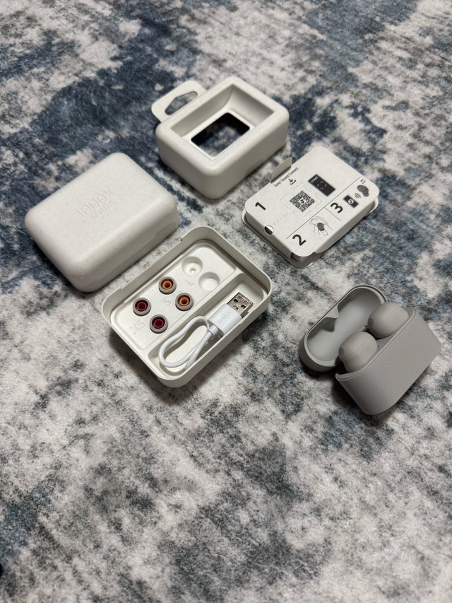 New Sony WF-1000XM6 Platinum Silver Earbuds - photo 2