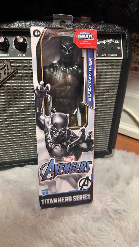 Marvel Avengers Black Panther Titan Hero Series Figure - New