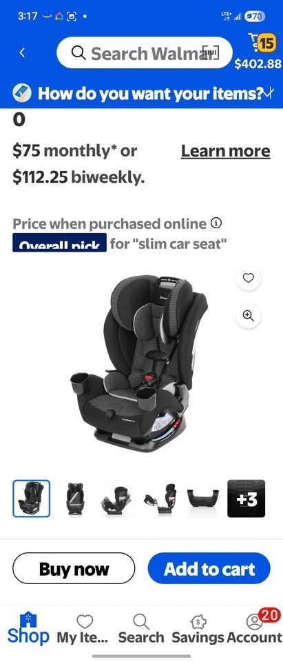 Evenflo All4Stages Slim 4-in-1 All-In-One Car Seat (0-12 Years) - photo 2