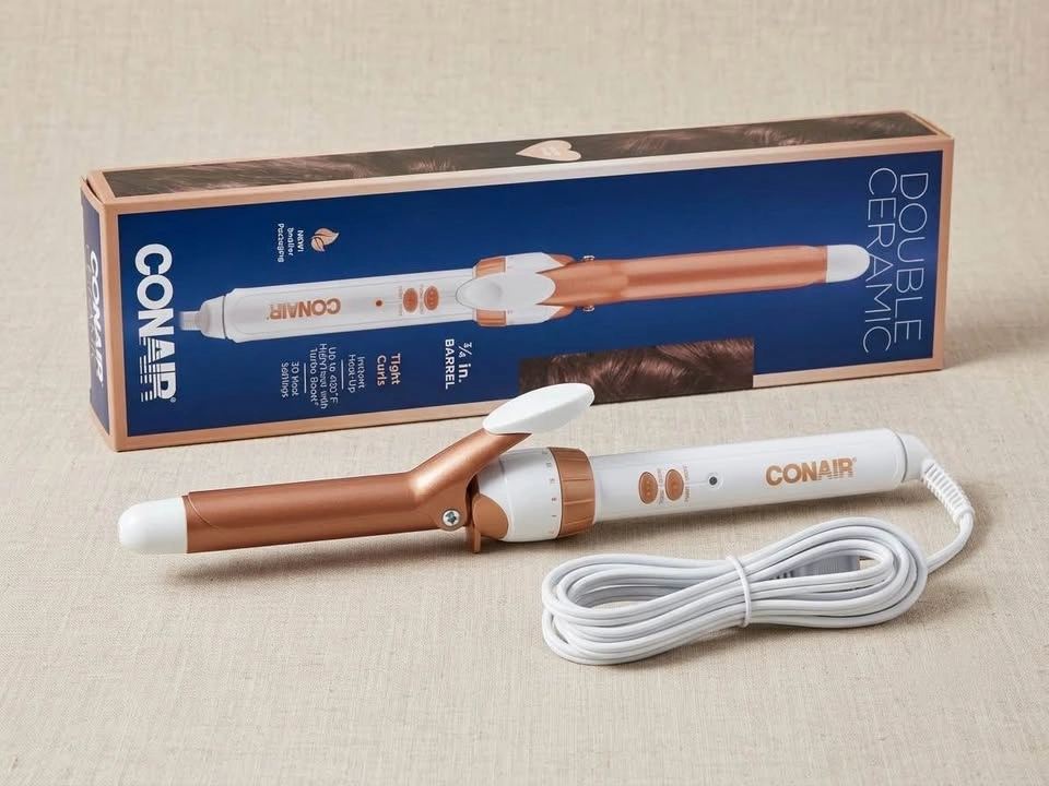Double Ceramic Hair Curler (New)