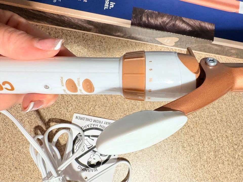 Double Ceramic Hair Curler (New) - photo 2