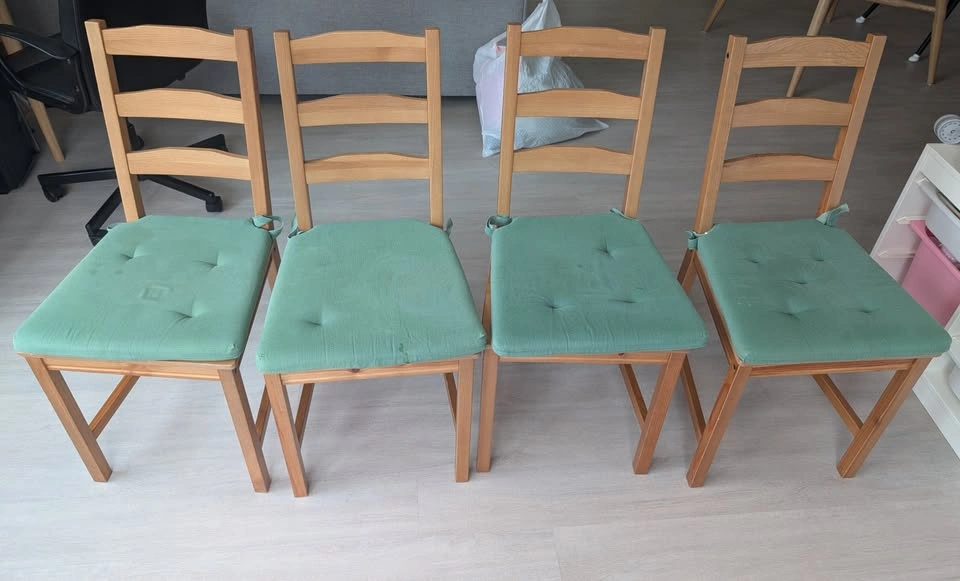 Set of 4 chairs - photo 2