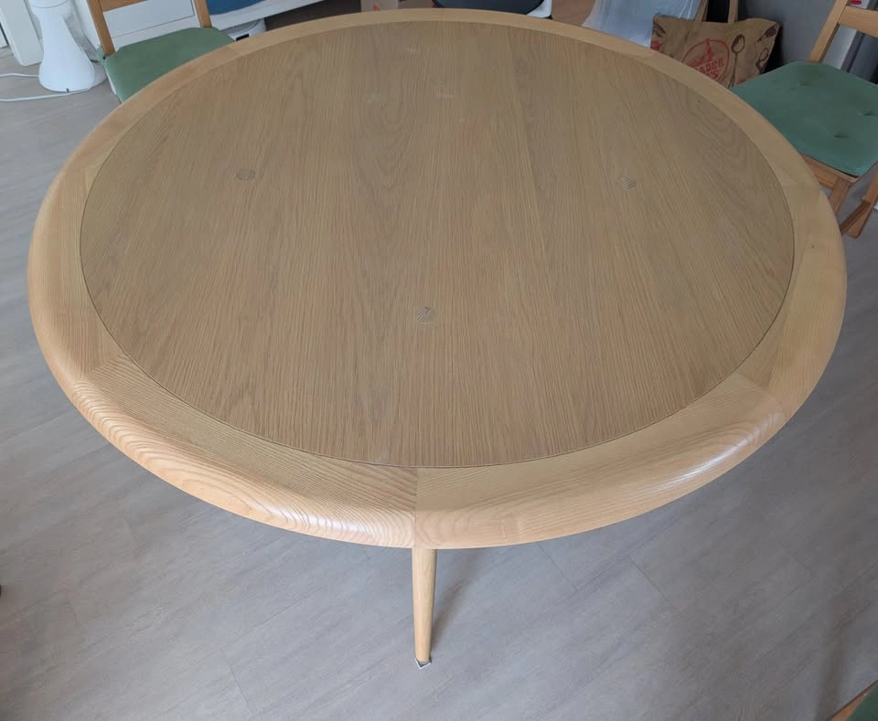 Malin Round Wood Dining Table 54'' - photo 3