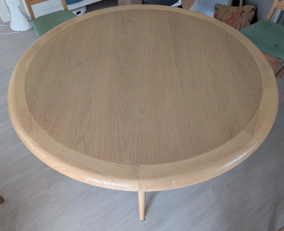Malin Round Wood Dining Table 54'' - photo 5