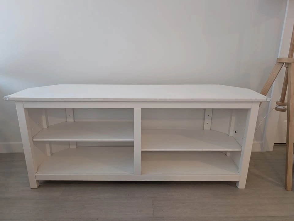 White TV Stand - photo 2
