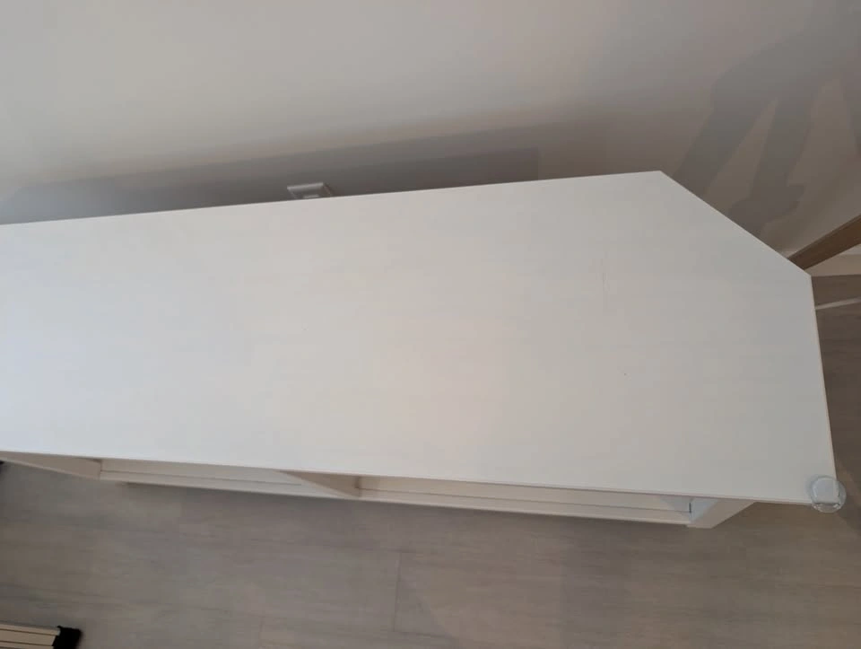 White TV Stand - photo 4