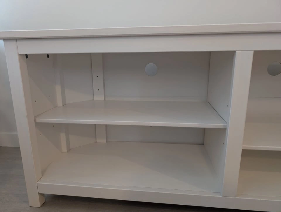 White TV Stand - photo 5