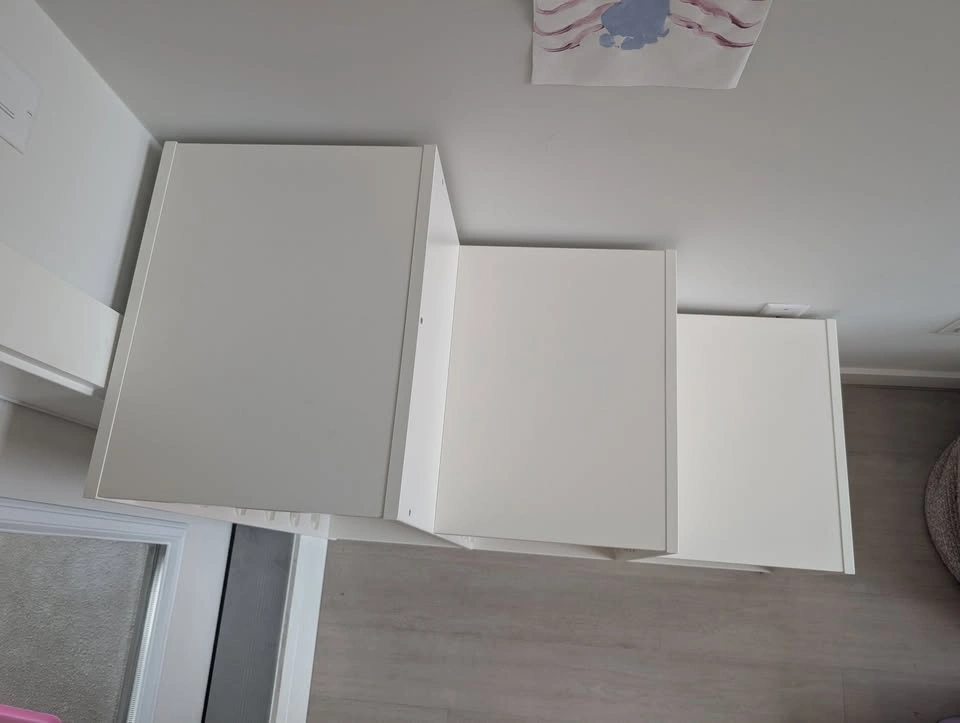 Toy Storage Organizer with White and Purple Bins - photo 3