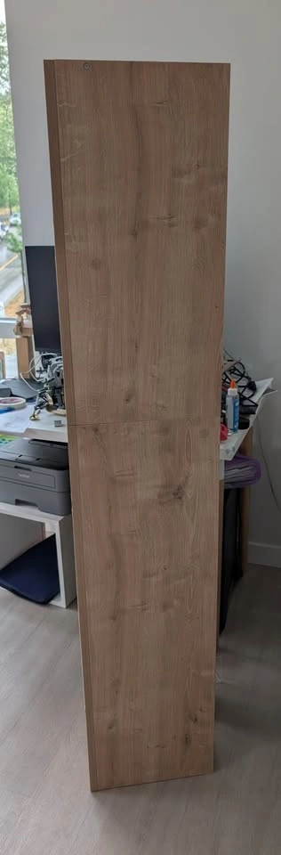 Oak Corner Bookcase / Bookshelf - photo 5