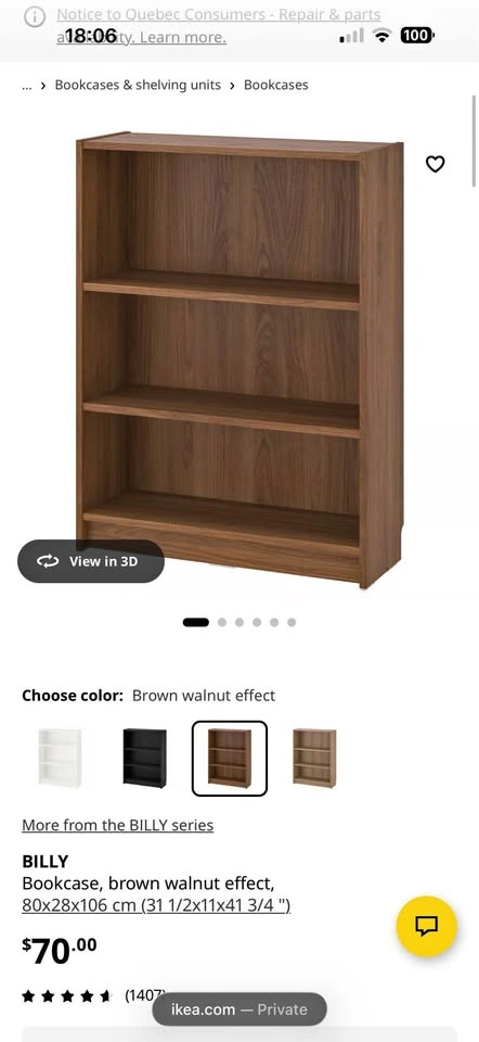 IKEA Billy bookcase
