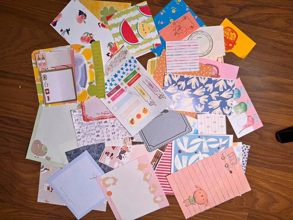 Cute Stationery bag Memo Pads Stickers