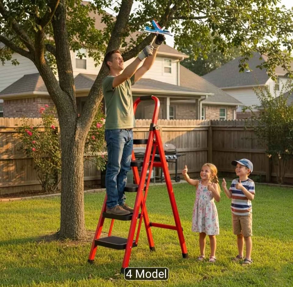 5 Step foldable ladder BRAND NEW IN BOX ONLY $35 - photo 5