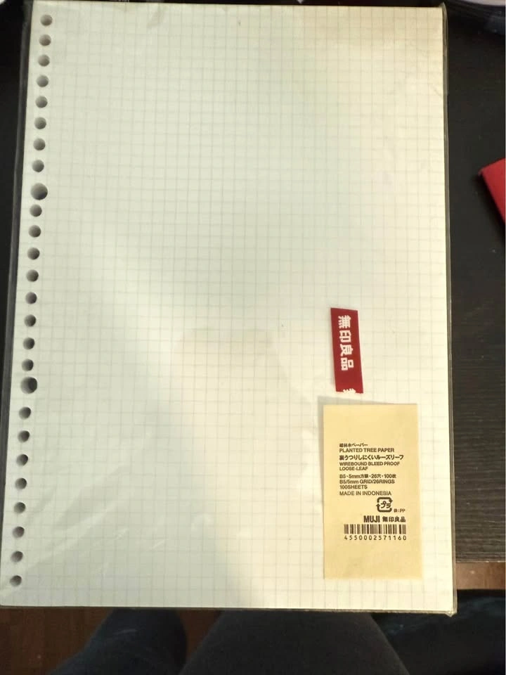 Kokuyo B5 notebook loose leaf binder - photo 3
