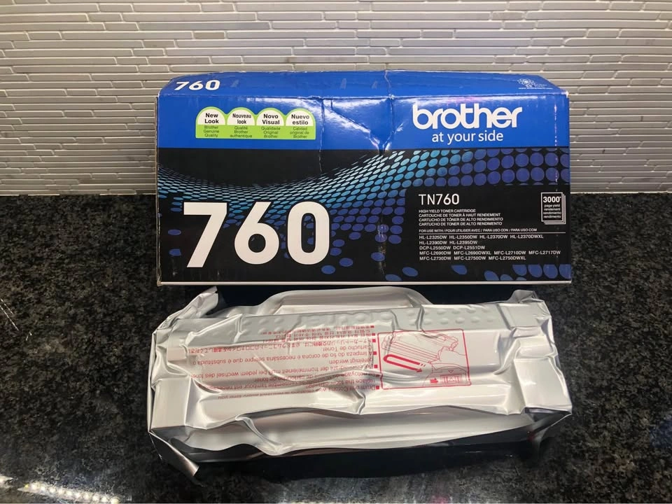[SEALED] Brother TN760 High Yield Toner Cartridge
