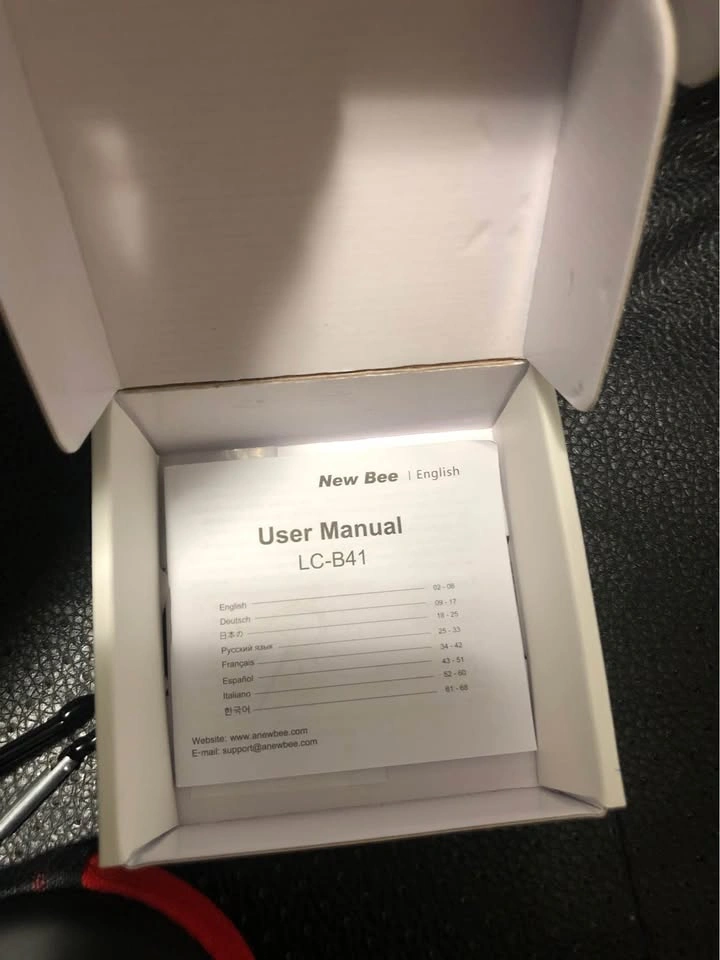 New Bee Bluetooth Headset LC-B41 new in box - photo 4