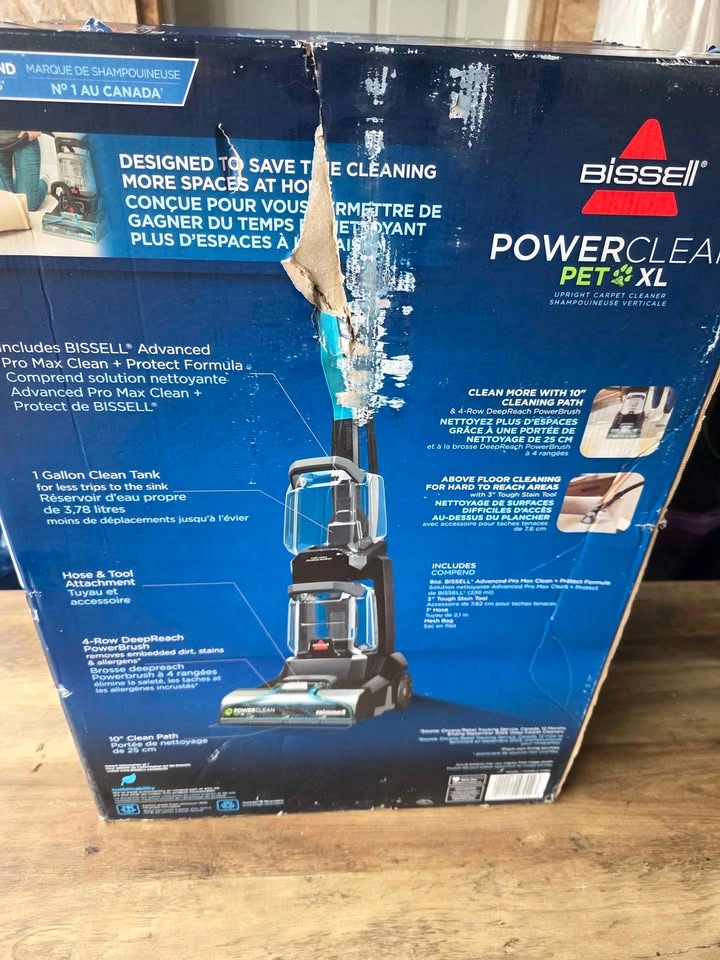 NEW Bissell PowerClean Pet XL Upright Carpet Cleaner - photo 4