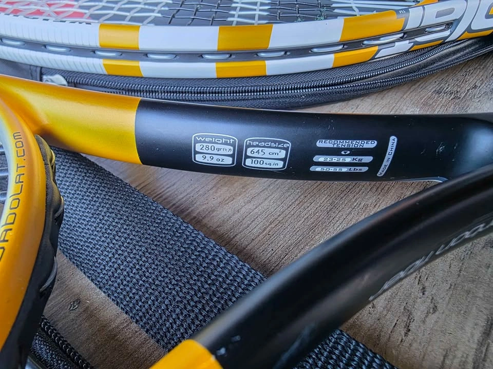 Pair of Babolat Pulsar Lite Tennis Rackets - photo 4