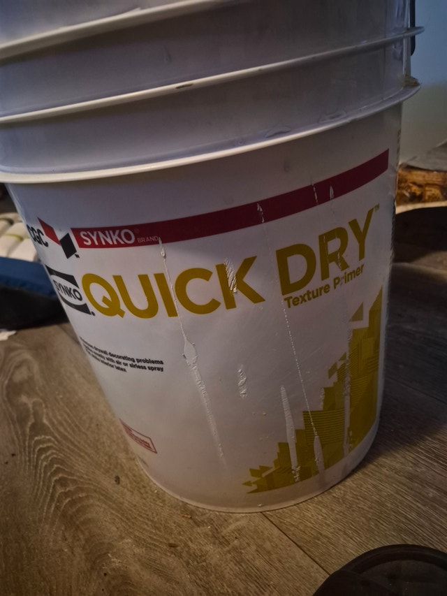 Quick dry texture primer 18.9L