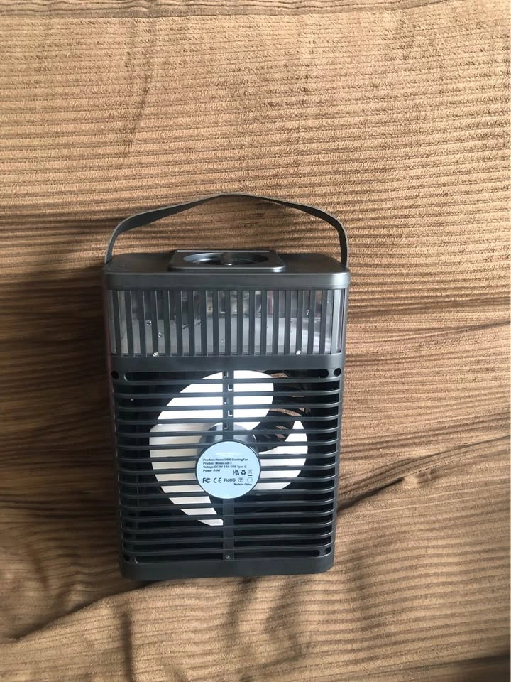 Portable AC Fan – Cooling Fan, Humidifier, Adjustable Speeds - photo 3