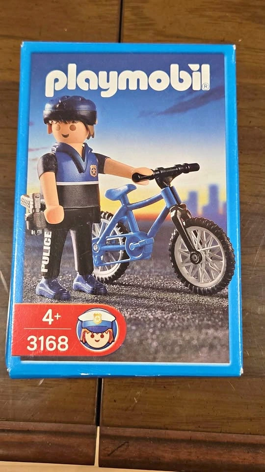 Playmobil 3168 Police Bike Set