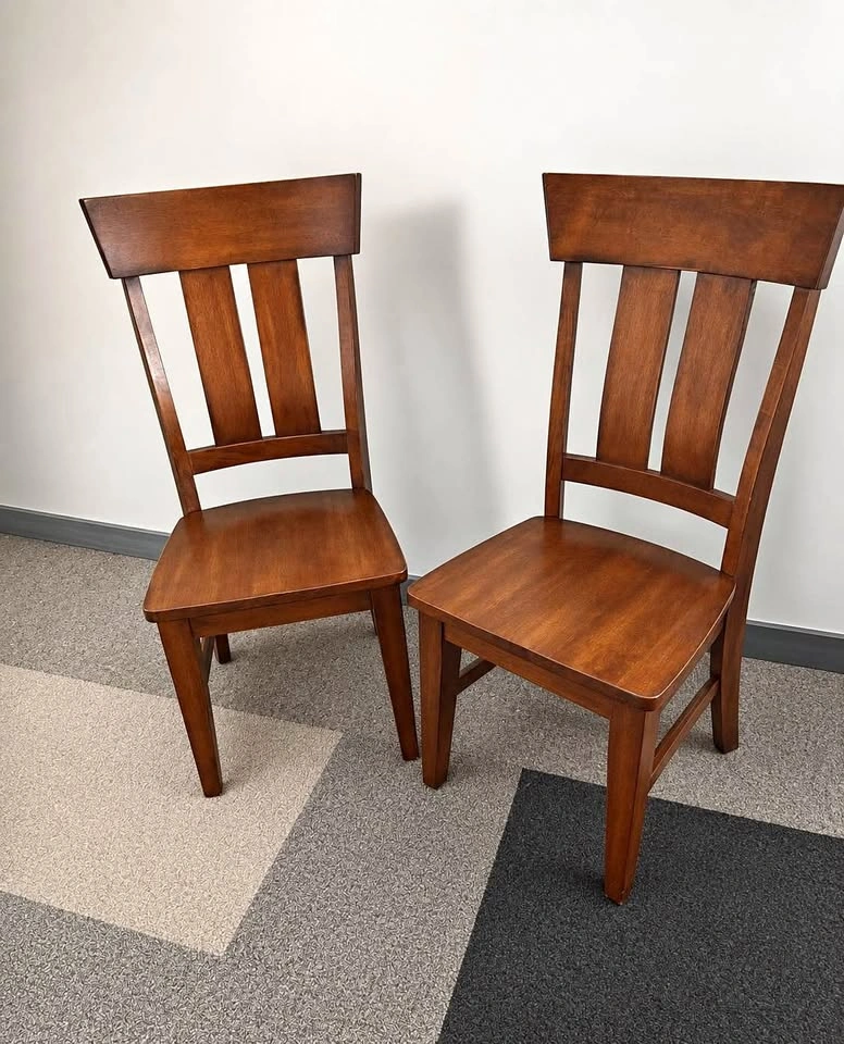 Real Wood World Market Mission Style Lugano Chairs