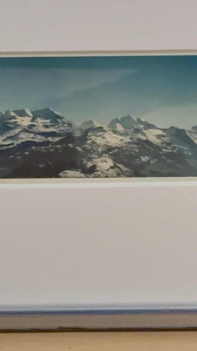 Panoramic Mountain Framed Print - photo 2