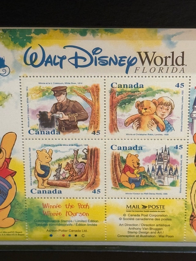 Canada Post Winnie the Pooh Stamp Collection - photo 2