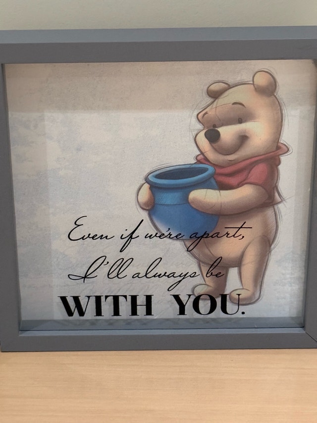Framed Disney Winnie the Pooh Stamps & Wall Decor Poster - photo 2