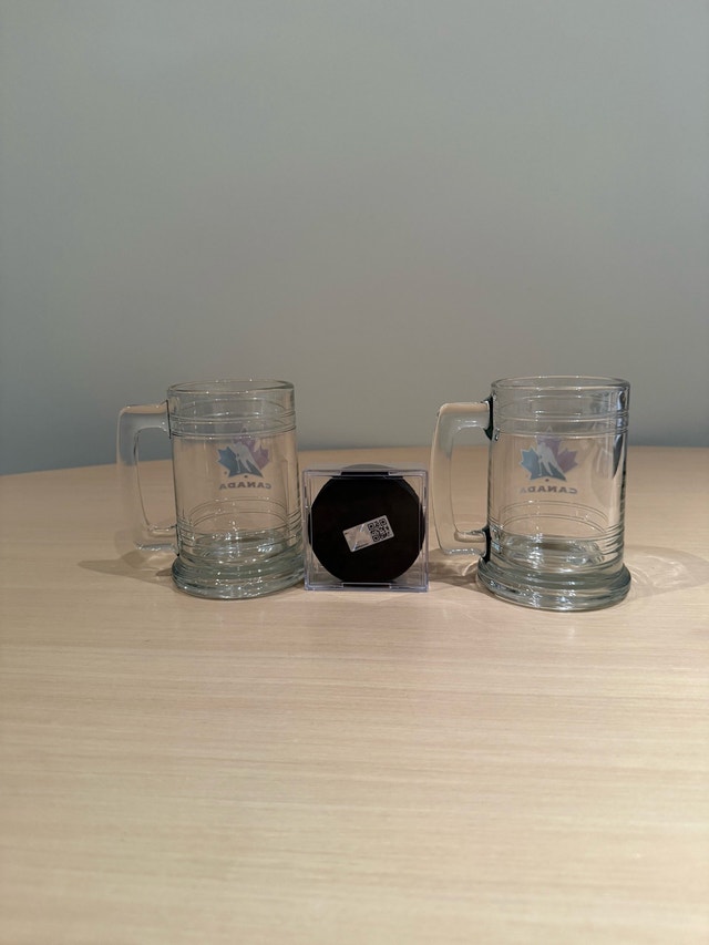 Team Canada Hockey Mugs and Puck Set - photo 5