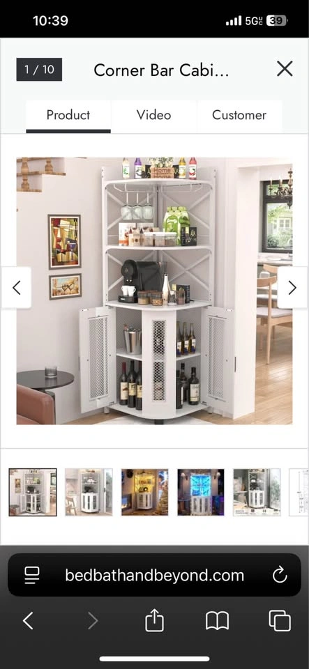 Corner Bar Cabinet - photo 2