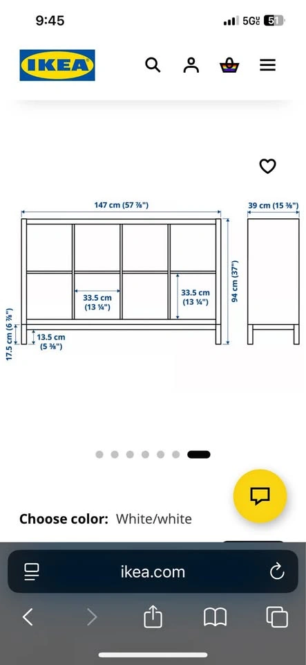 High Gloss Kallax - IKEA
