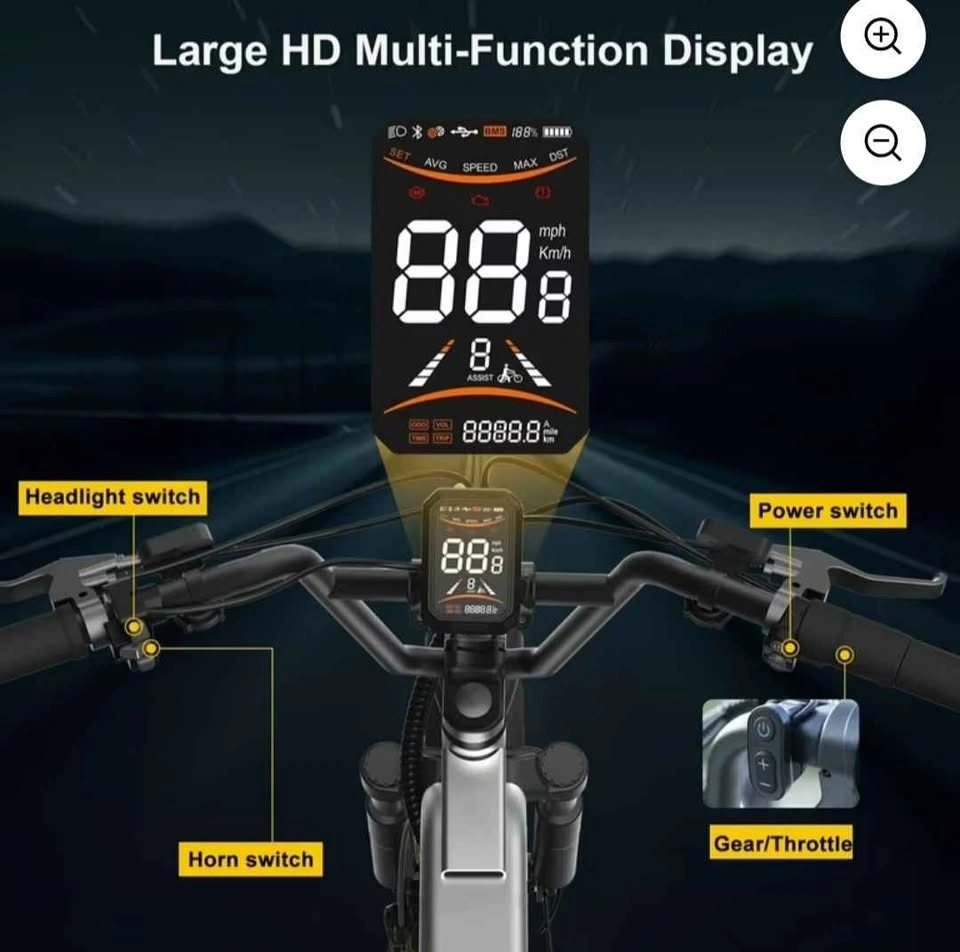 High Range Ebike (1000W, 80km Range, 40km Speed) BRAND NEW - photo 4