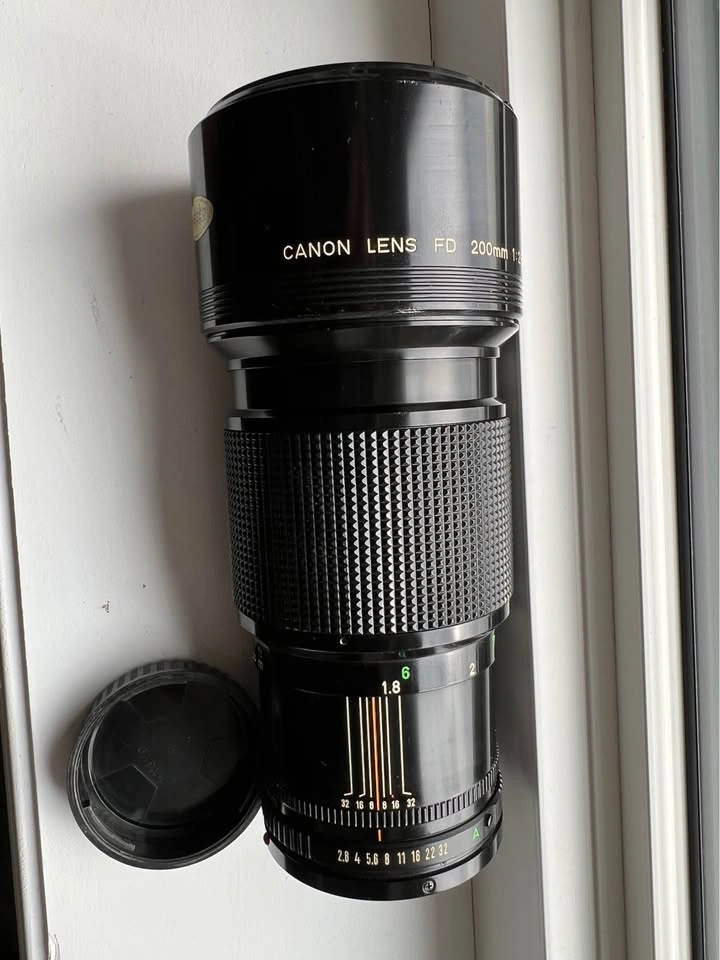 Canon FD 200mm f/2.8 Telephoto Lens – Excellent Condition - photo 4