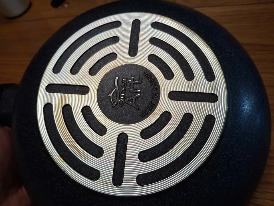 Used Marble Coating Cast Wok 26cm - photo 3