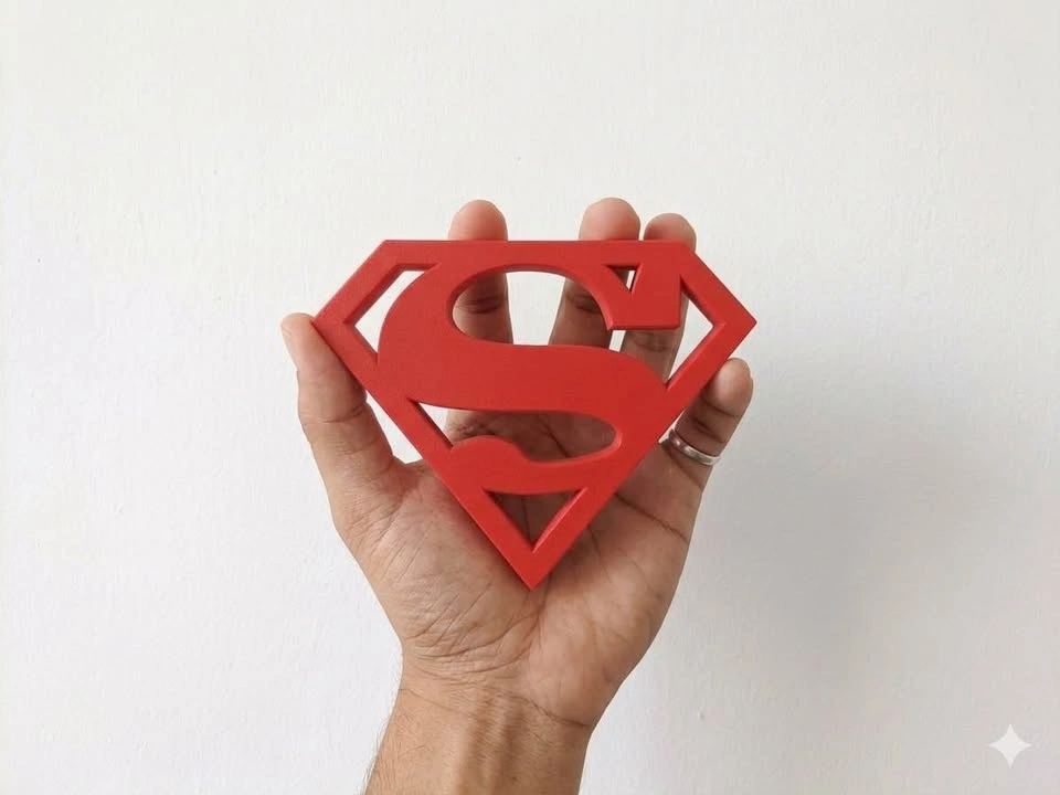 DC Superman Logo Wall Decor 3D - photo 3
