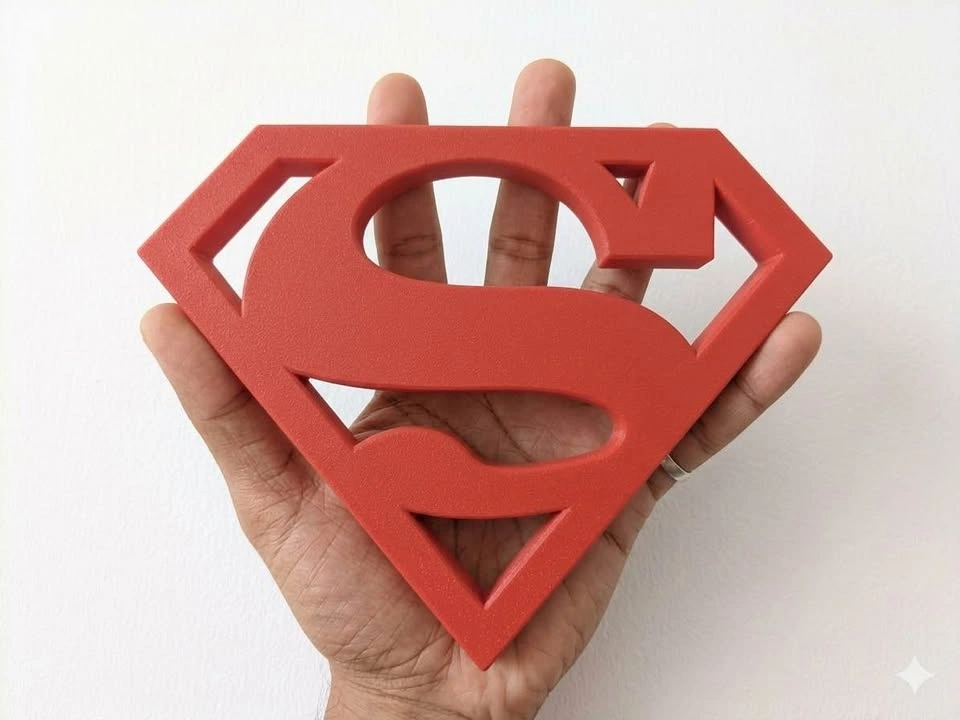 DC Superman Logo Wall Decor 3D - photo 4