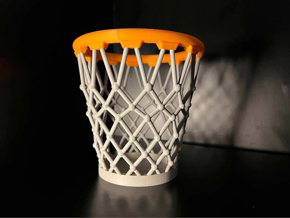 Basketball trash can or storage for toys NBA