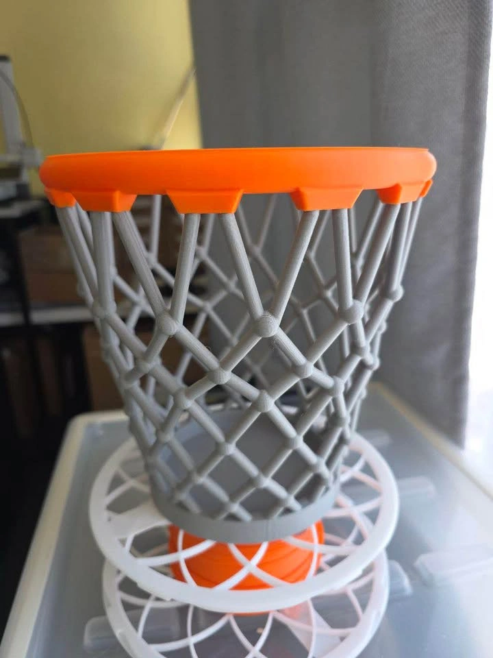 Basketball trash can or storage for toys NBA - photo 4